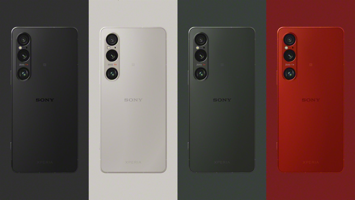 Sony Xperia 1 VI colorways (leaked official image)