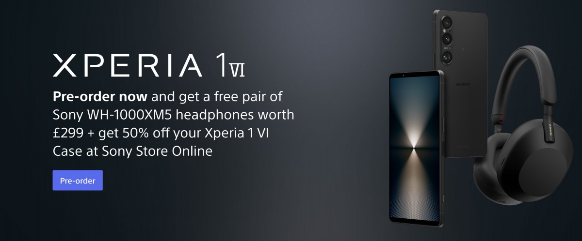 Sony Xperia I VI's UK pre-order offer revealed
