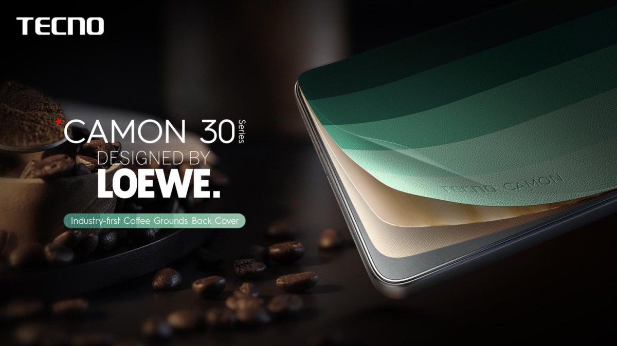 Tecno Camon 30 Series Loewe Design Edition launches with back cover made from coffee grounds