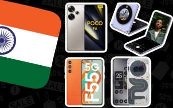 Deals: Poco F6 and Galaxy F55 go on sale, Phantom V Flip gets a massive discount