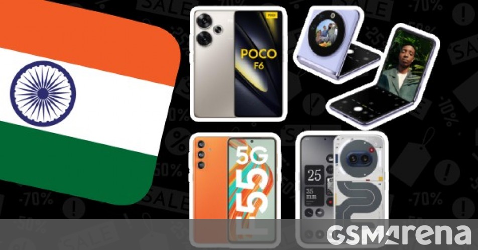 Deals: Poco F6 and Galaxy F55 go on sale, Phantom V Flip gets a massive discount