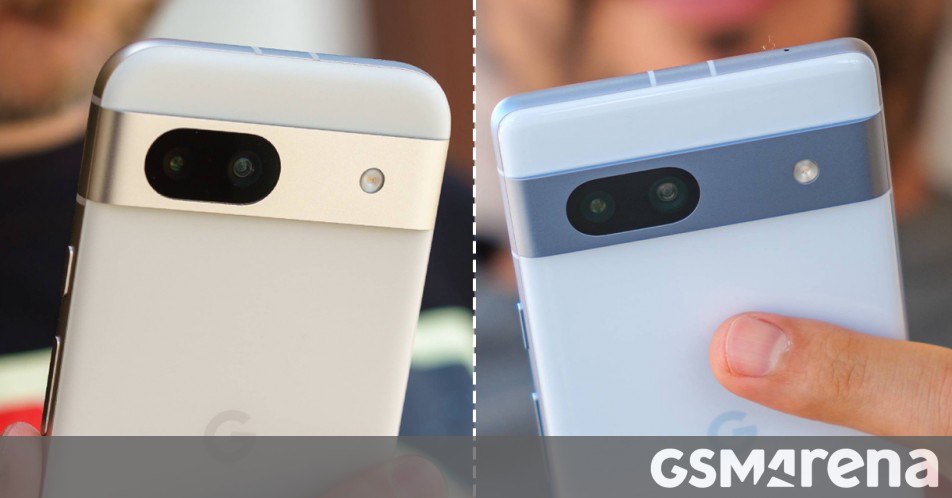 Google Pixel 8a vs. Pixel 7a