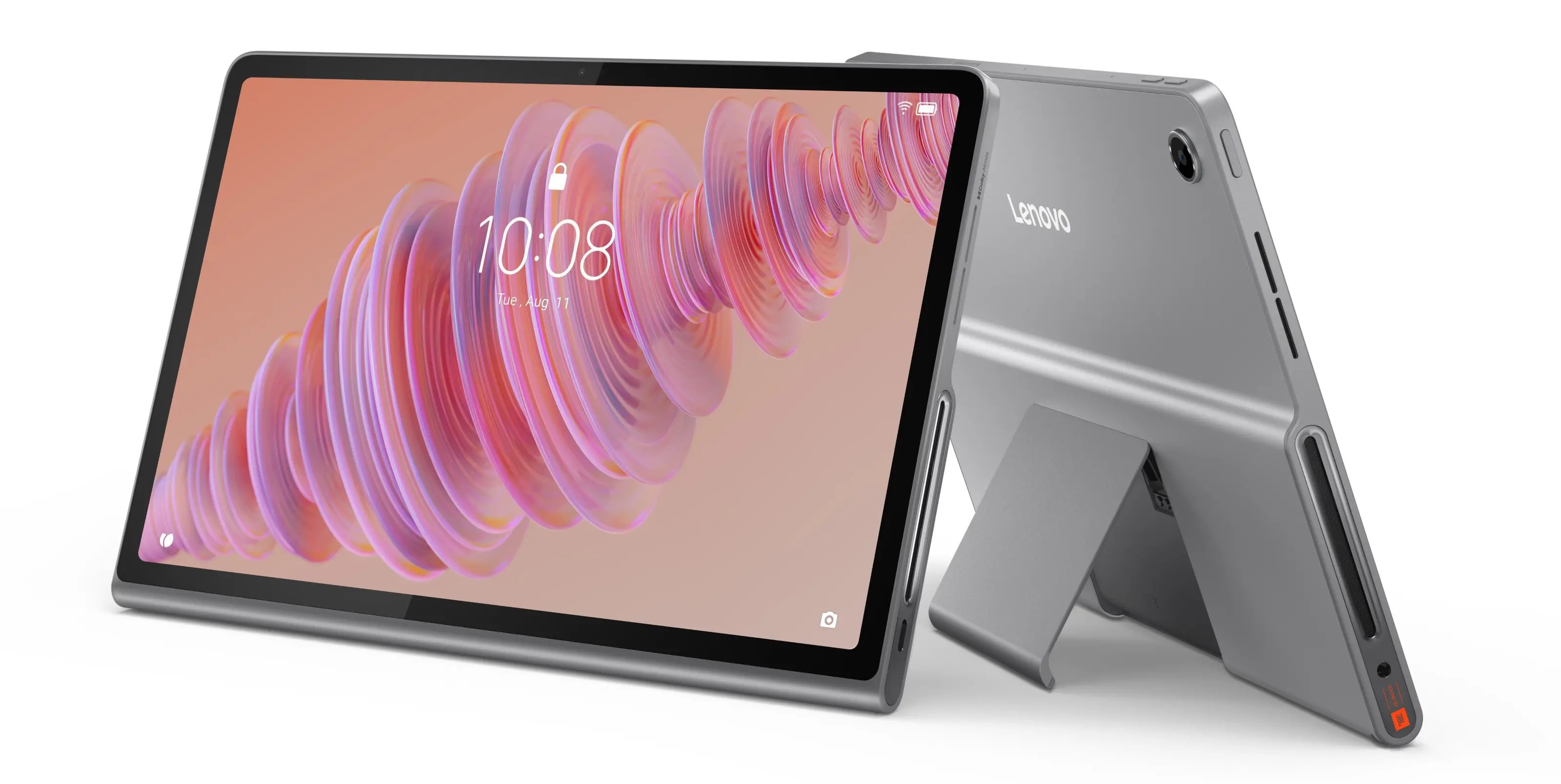 Lenovo Tab Plus launches with 11.5" screen, eight JBL speakers, integrated kickstand