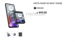 Motorola Razr 50 and Razr 50 Ultra listings