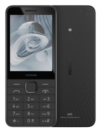 Nokia 220 4G (2024) in: Black
