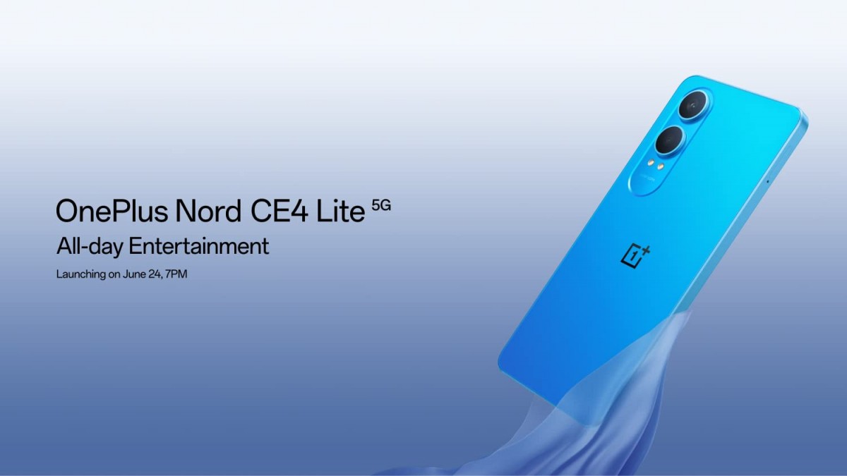 OnePlus Nord CE4 Lite launching on June 24
