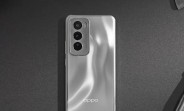 Global Oppo Reno12's Astral Silver model appears in official teasers
