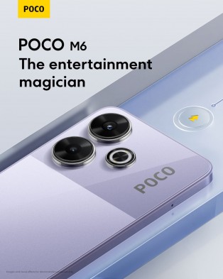 Poco M6 4G official teasers