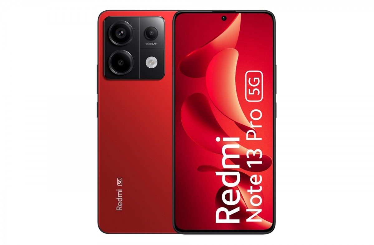 Redmi Note 13 Pro gets a new Scarlet Red colorway in India