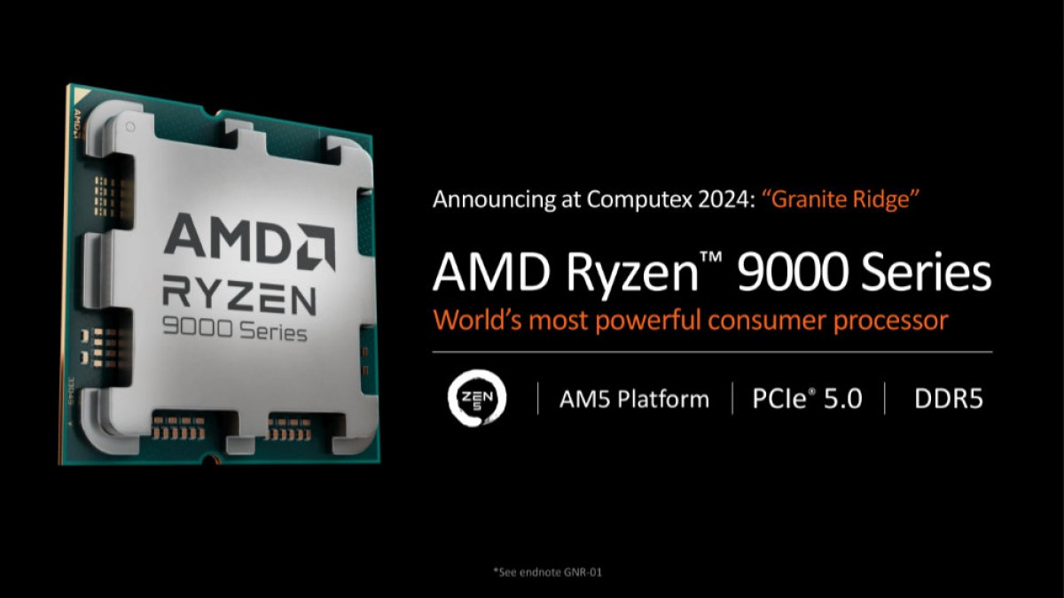 AMD announces new Ryzen 9000 series desktop and Ryzen AI 300 mobile processors