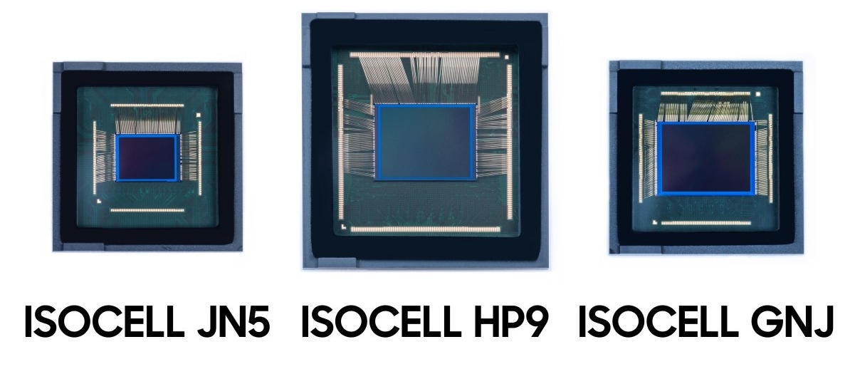 Samsung unveils ISOCELL sensor trio: 200MP HP9, 50MP GNJ and 50MP JN5