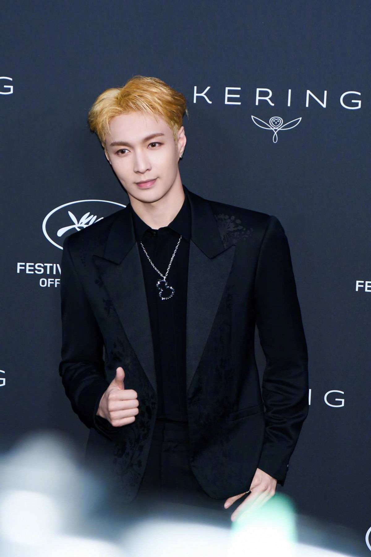 Lay Zhang in Cannes, May 2024 | Image credit: Weibo