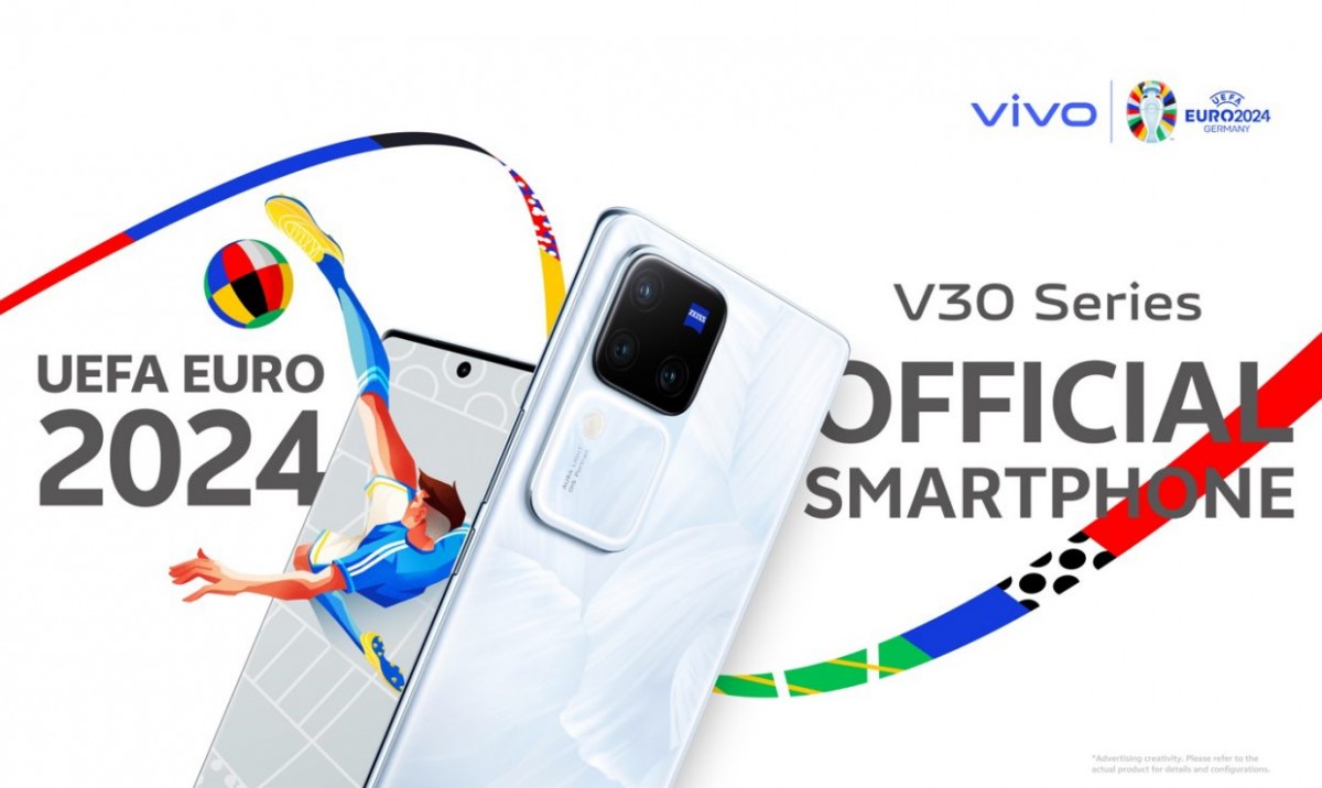 vivo partners with UEFA to make V30 Pro the official smartphone of Euro 2024