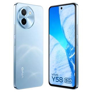 vivo Y58 5G in Himalayan Blue and Sundarbans green