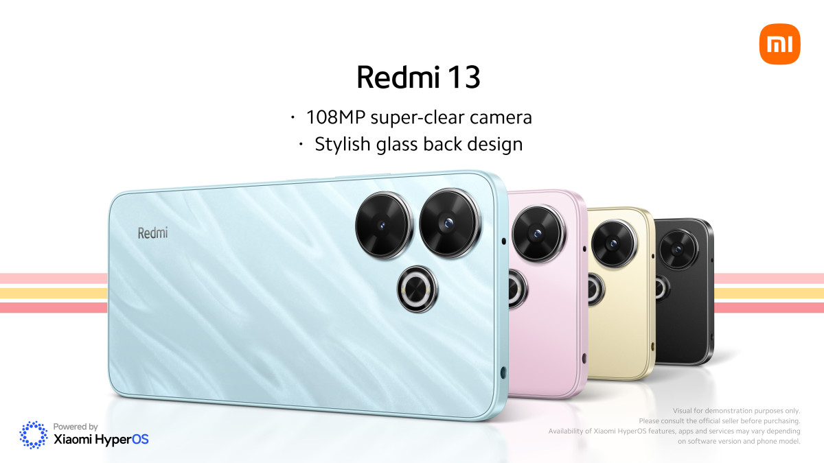 Redmi 13 officially unveiled as the first phone in the family with a 108MP camera