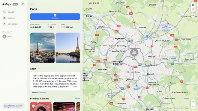 Apple Maps now available on the web (in beta) - GSMArena.com news