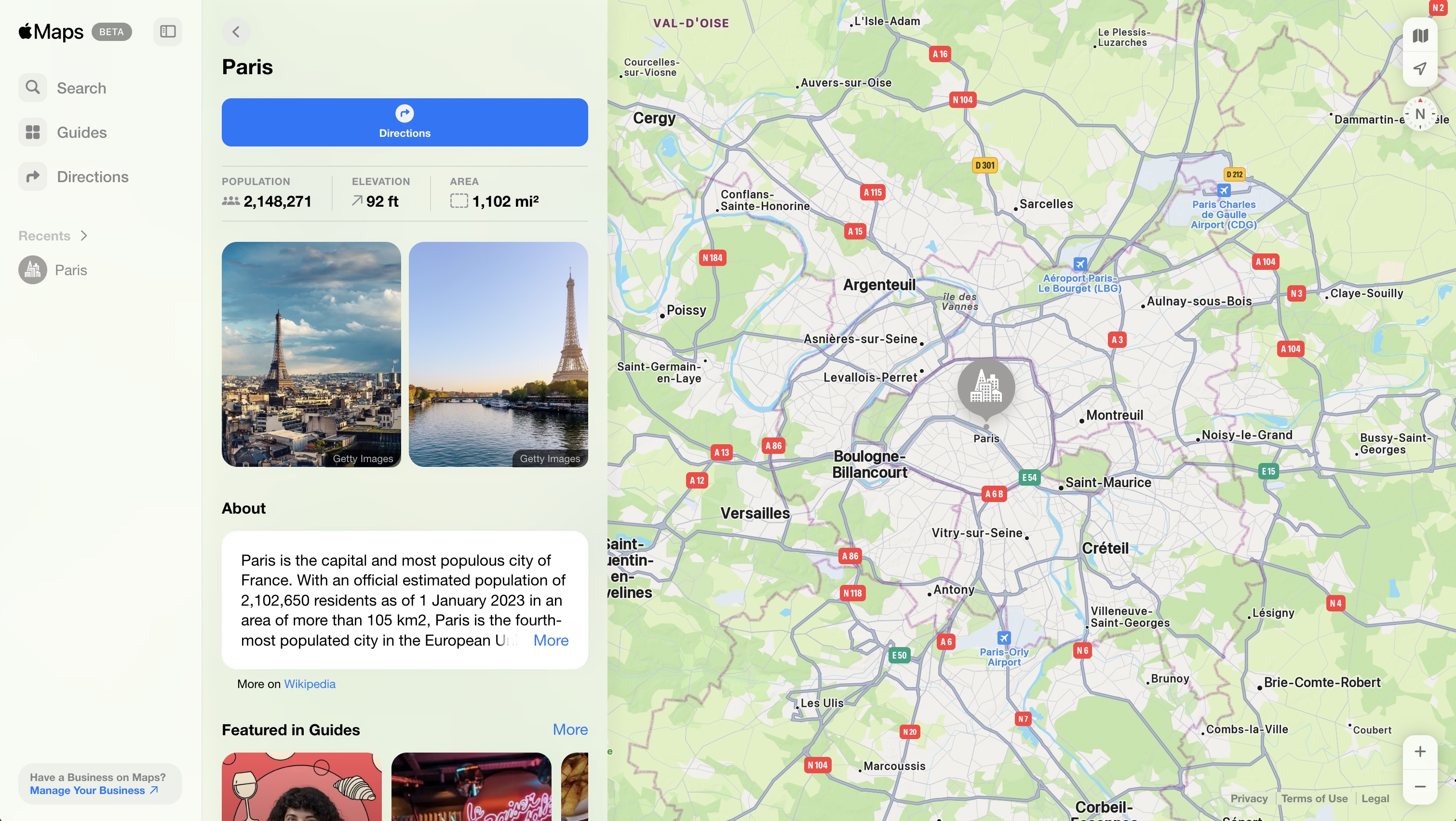 Apple Maps now available on the web (in beta)