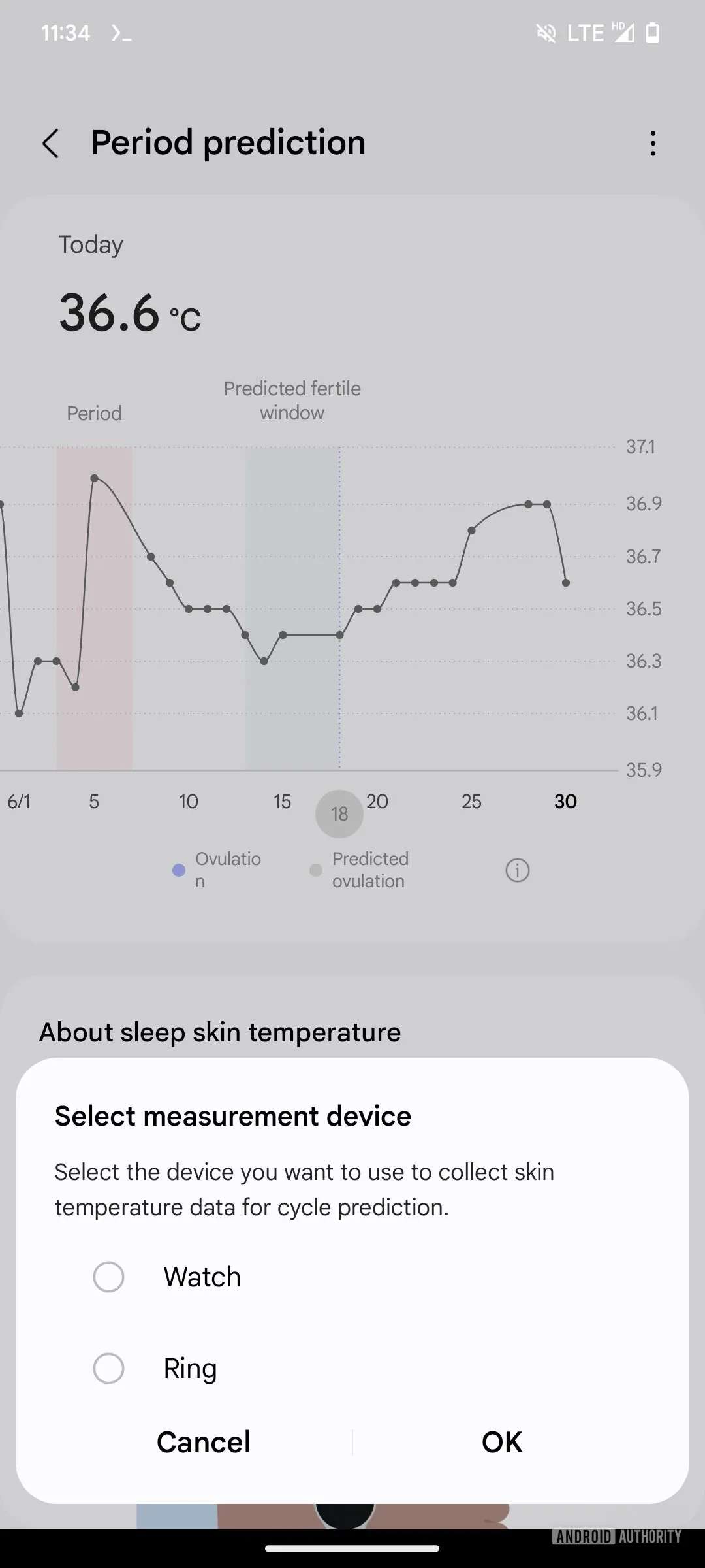 The Galaxy Ring will have skin temperature tracking, snore detection