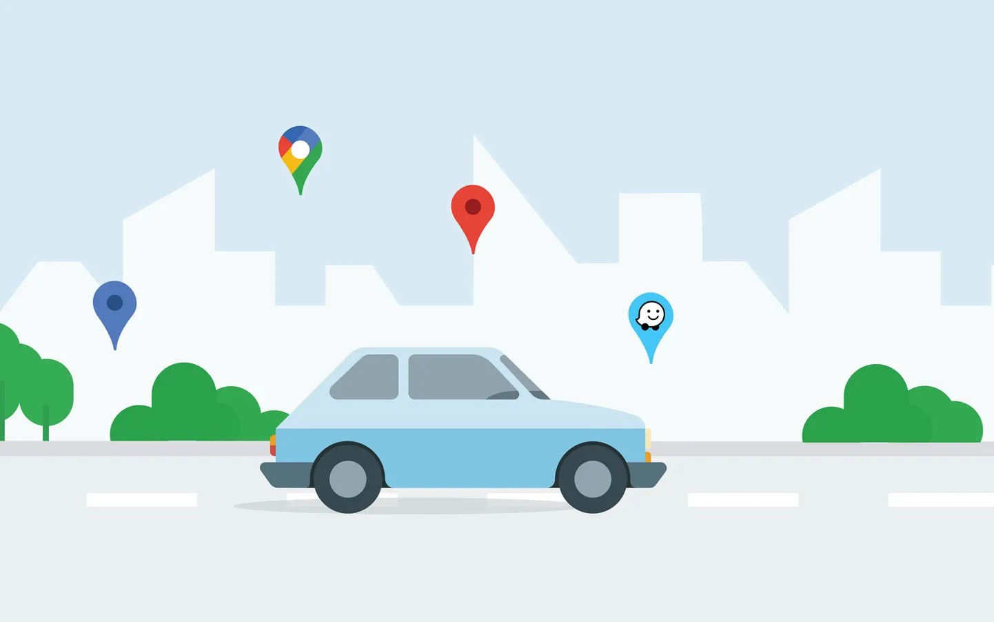 Google Maps and Waze updated with better incident reporting, new destination guidance