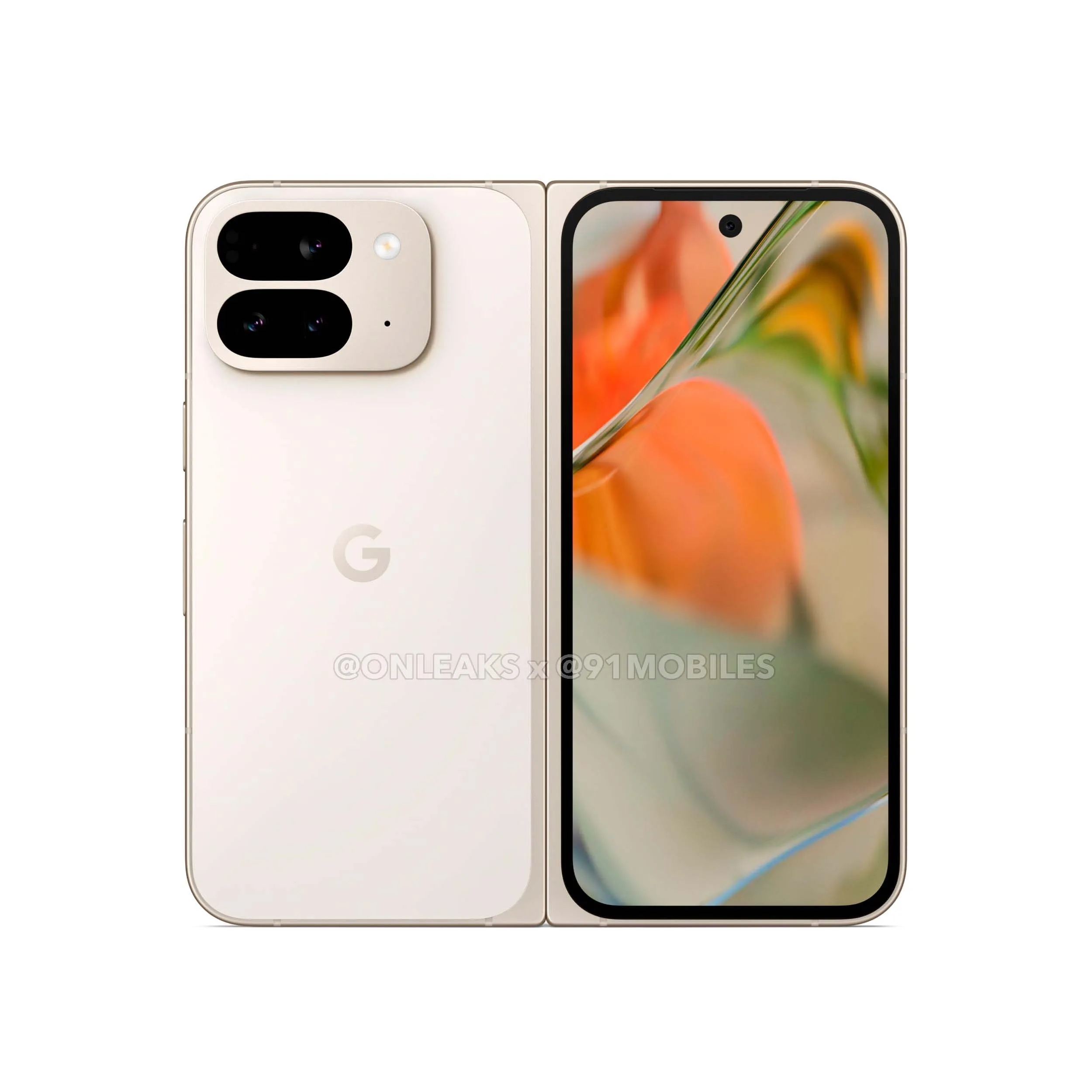 Detailed Google Pixel 9 Pro Fold renders show off design and colors