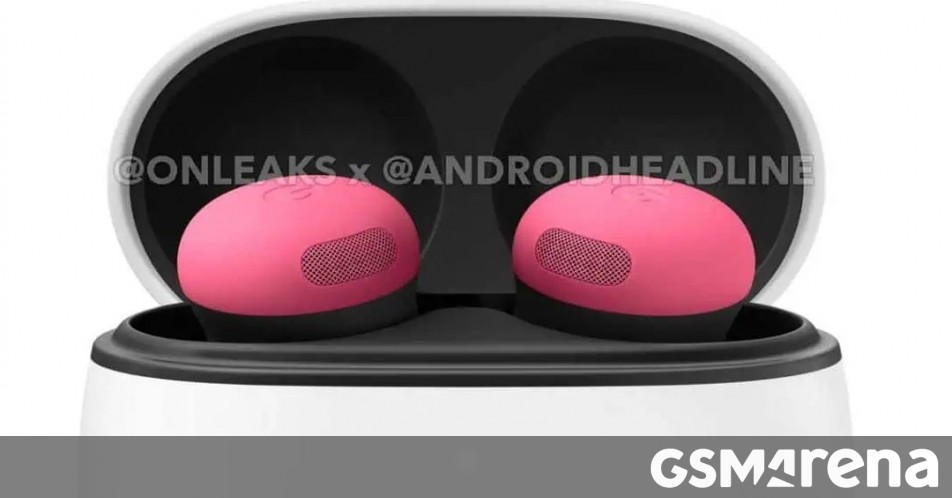 Google Pixel Buds Pro 2 leak in all four colorways