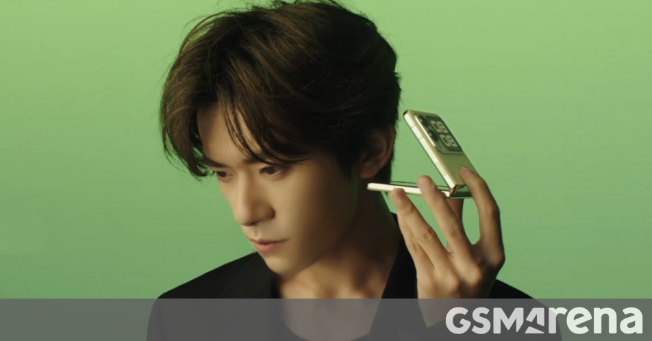 Huawei teases nova Flip with a square cover screen