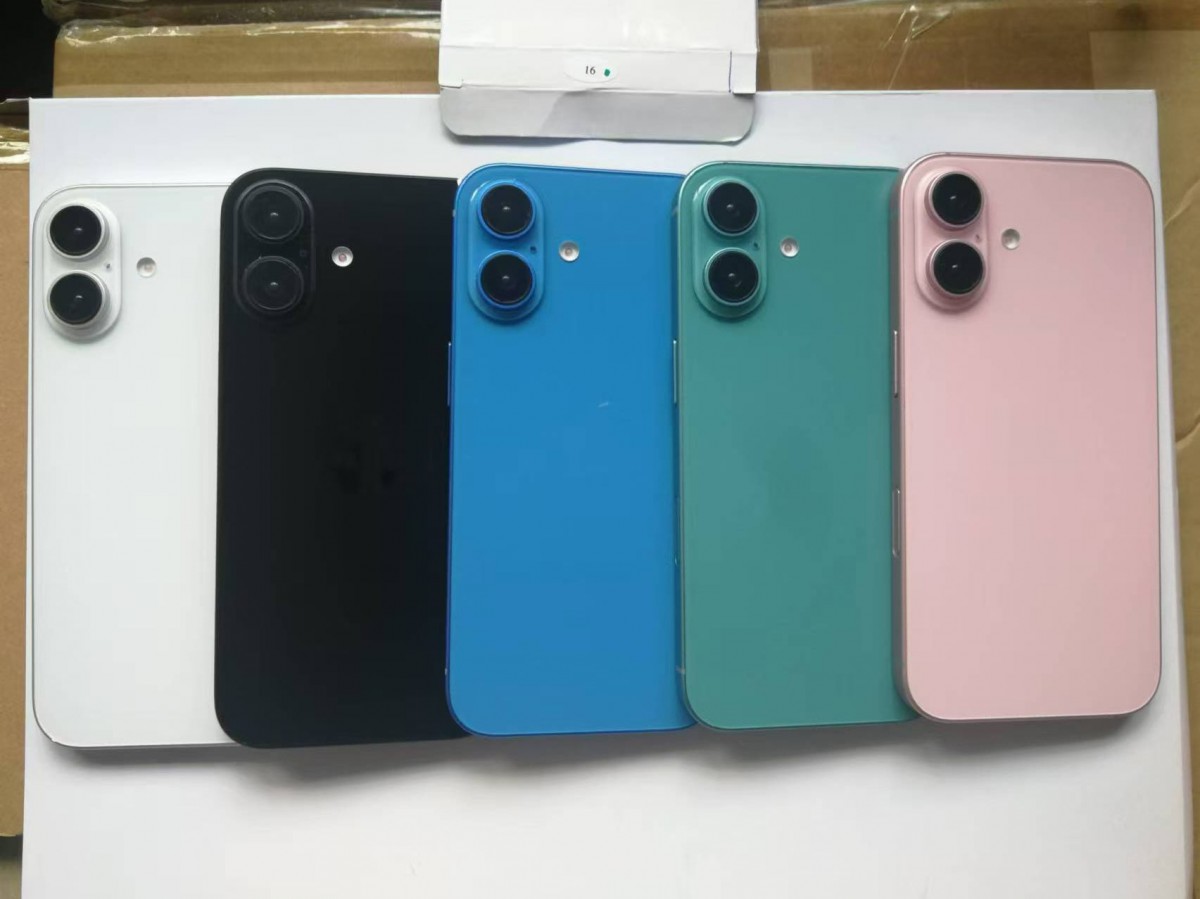 Colores del iPhone 16