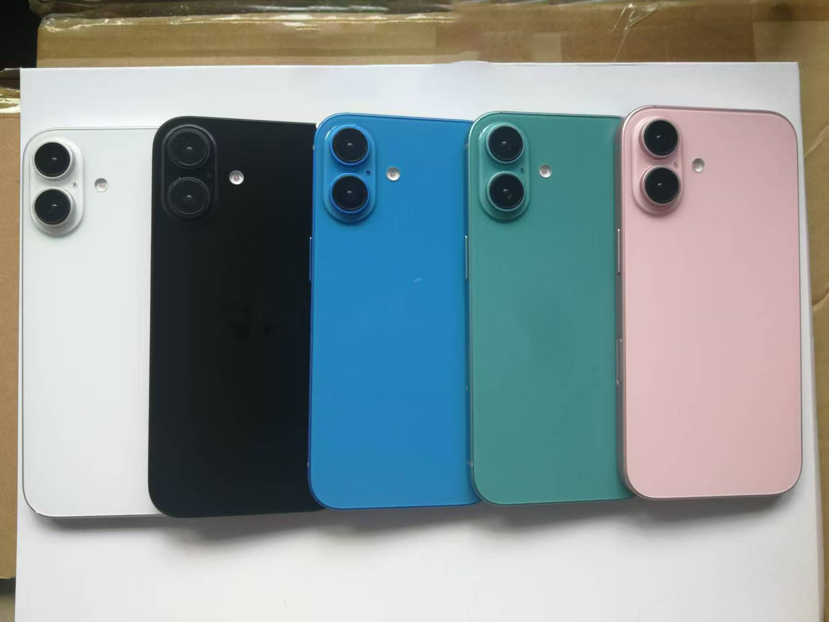 iPhone 16 dummies' leak shows off saturated colors