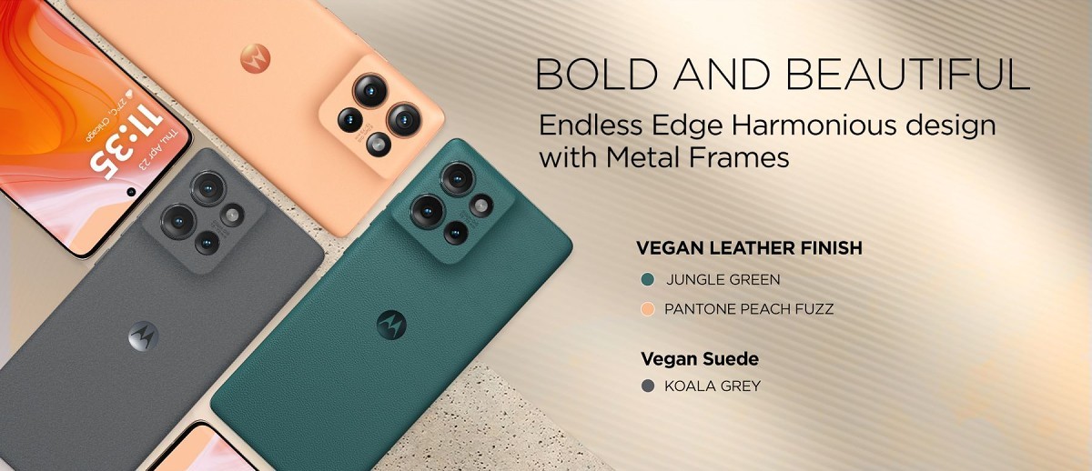 The Moto Edge 50 will be the slimmest MIL-STD-810H phone, more details revealed by Flipkart