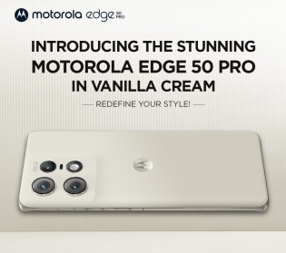 Motorola Edge 50 Pro Vanilla Cream version