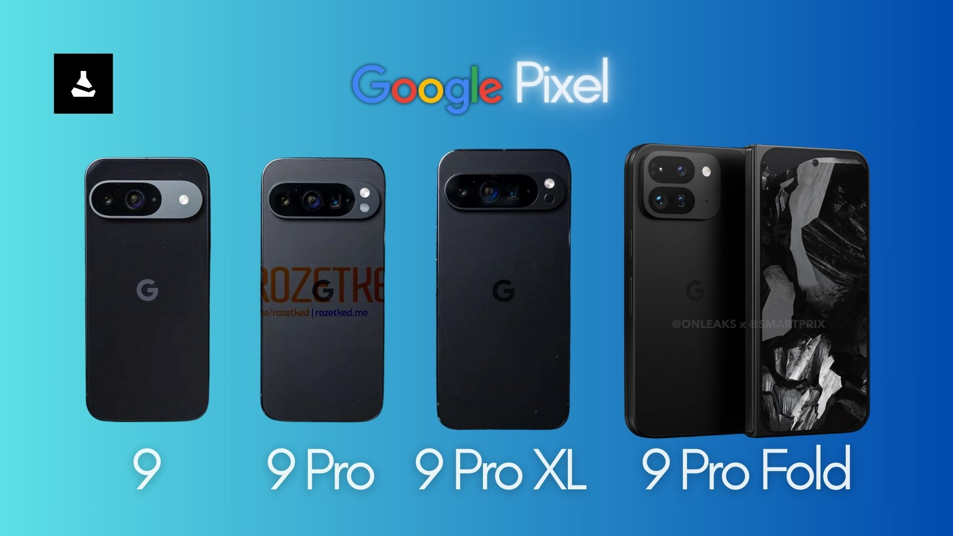 Утечка цен на Google Pixel 9, Pixel 9 Pro, Pixel 9 Pro XL и Pixel 9 Pro Fold