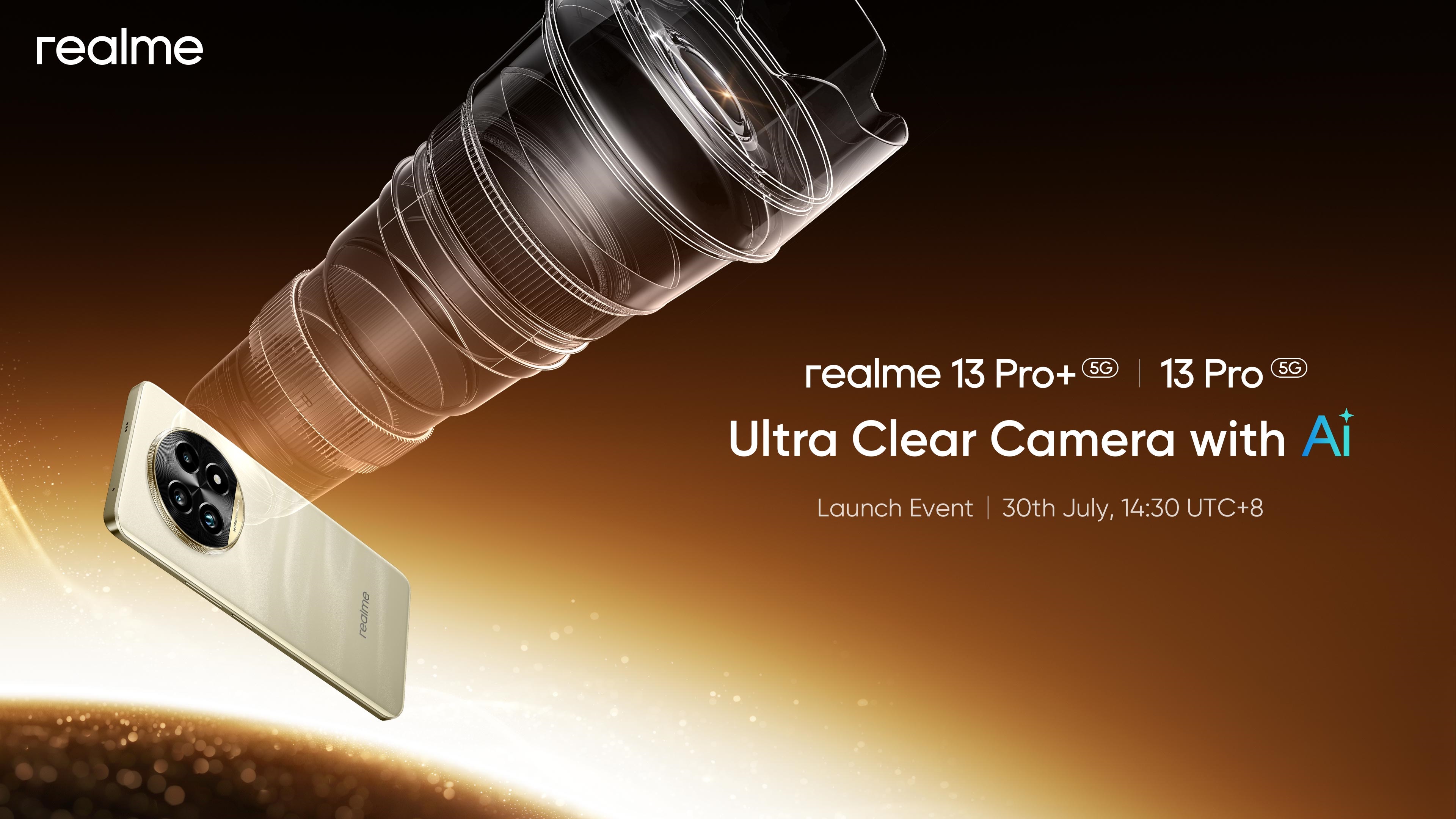 Realme 13 Pro and Pro+'s launch date announced