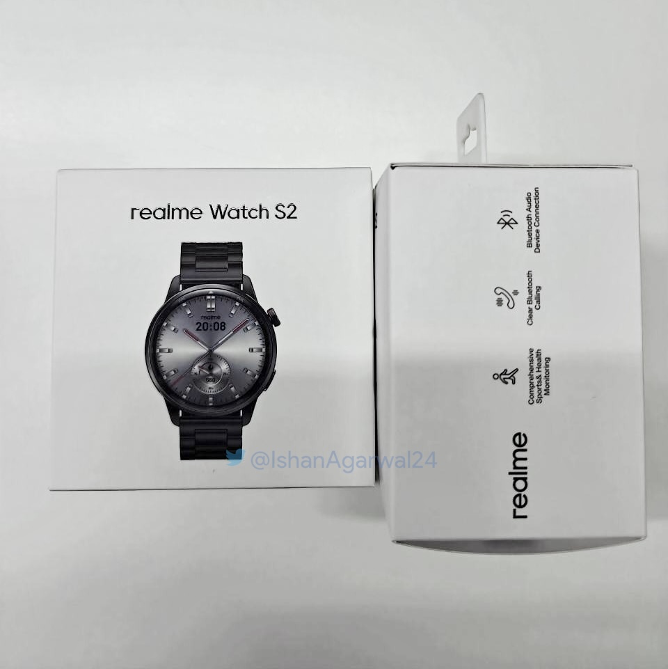 Leaked Realme Watch S2 reveals that the company is returning to the smartwatch market