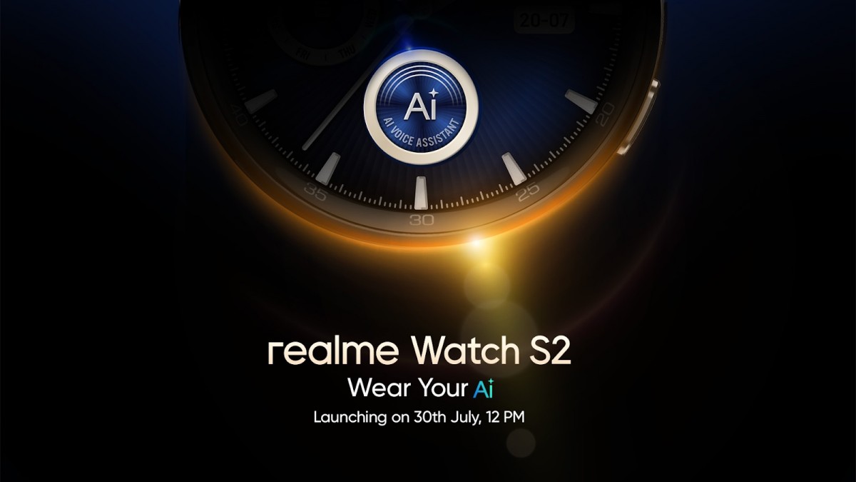 Realme Watch S2's launch date revealed, will come with ChatGPT-powered AI assistant