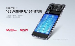 RM 9S Pro+ with 5,500mAh/165W battery