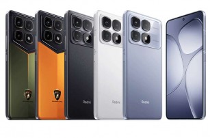 The Redmi K70 Ultra in White, Blue, Black, and Championship Edition