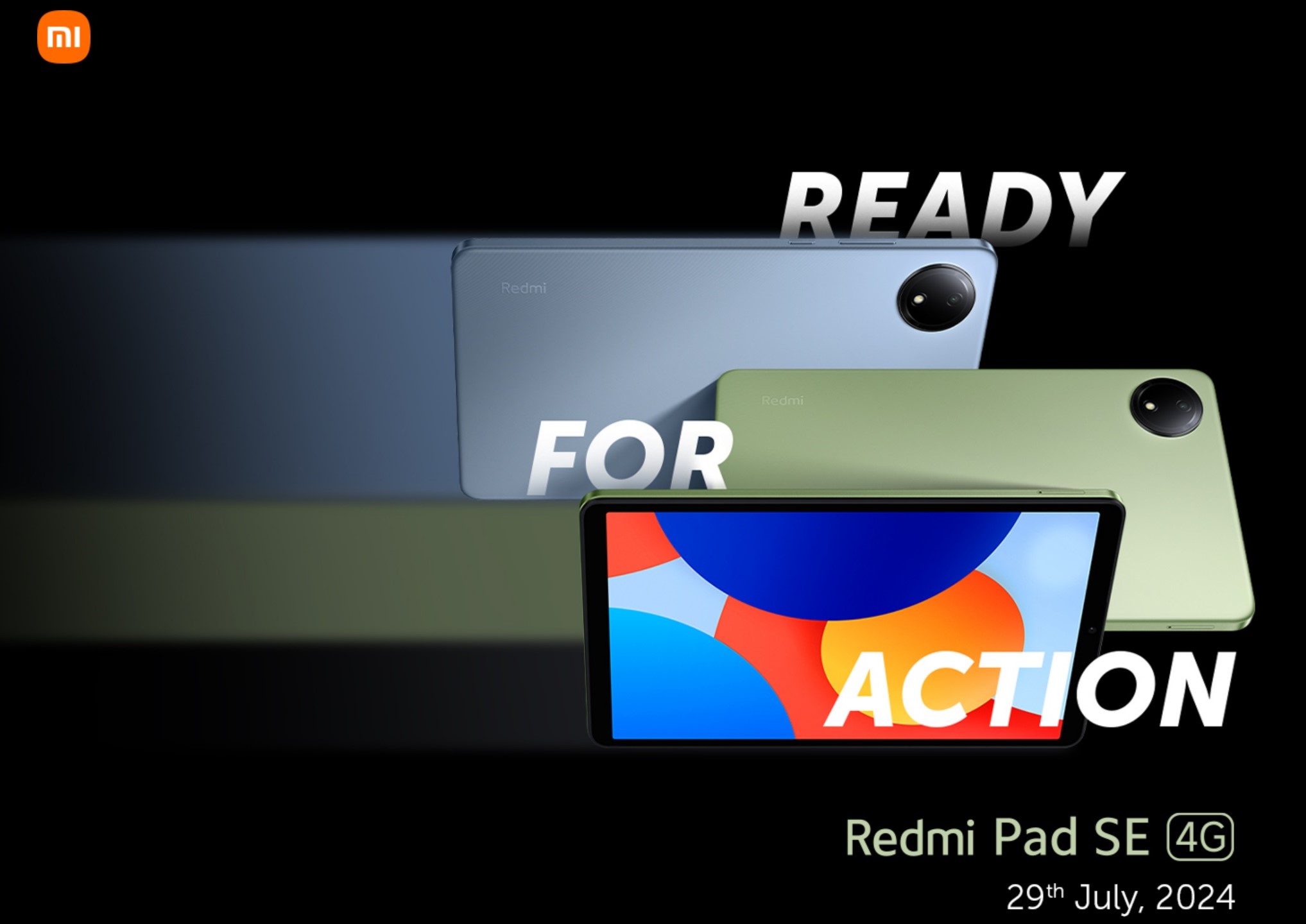 Redmi Pad SE 4G is coming on July 29