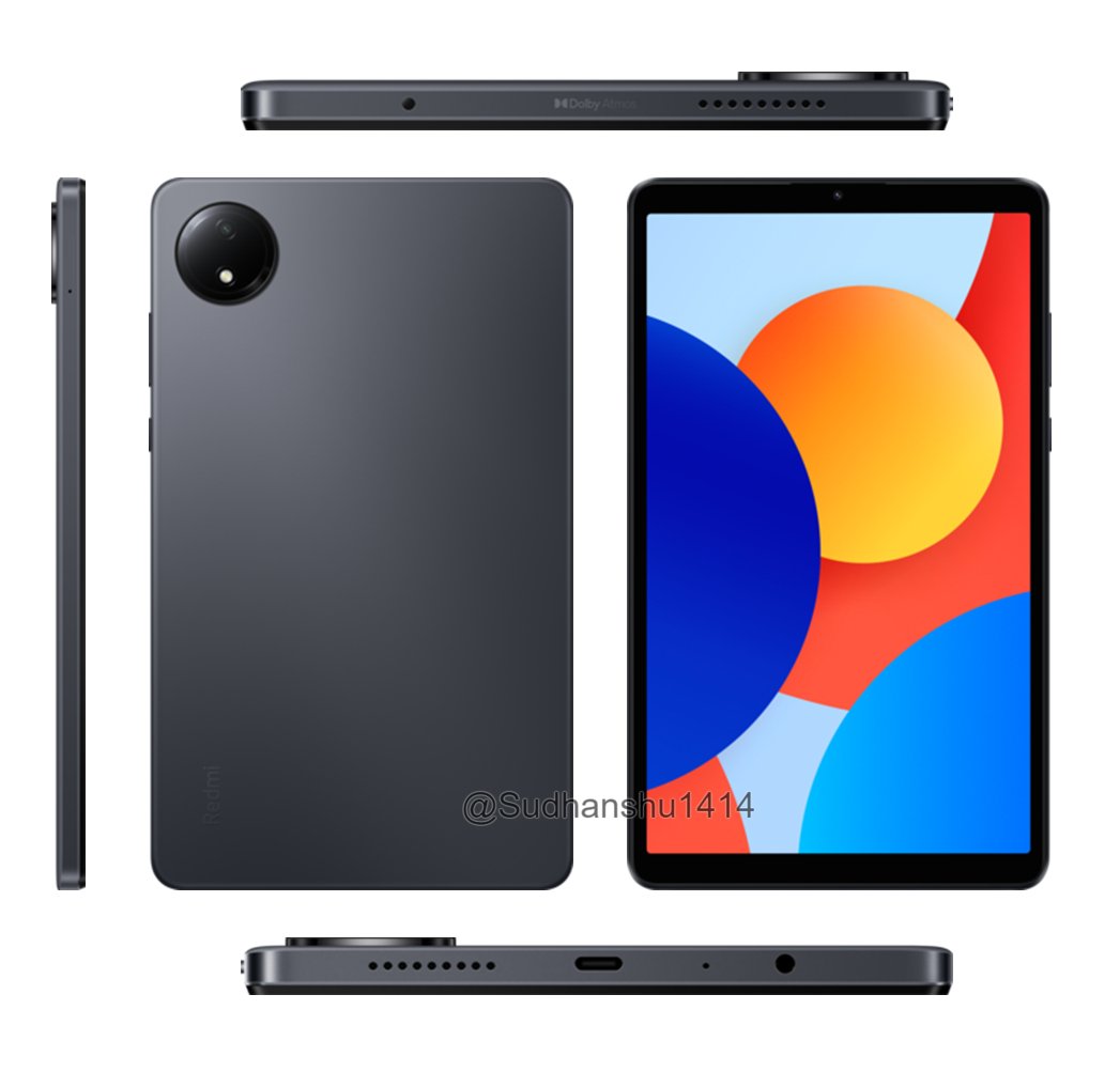 Redmi Pad SE 8.7 renders and key specs emerge