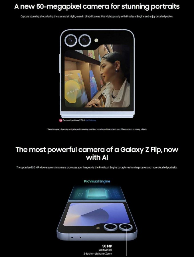 新 Galaxy AI 功能外洩：Samsung Galaxy Z Fold6 與 Galaxy Z Flip6 官網圖文與完整規格表全曝光！ 14