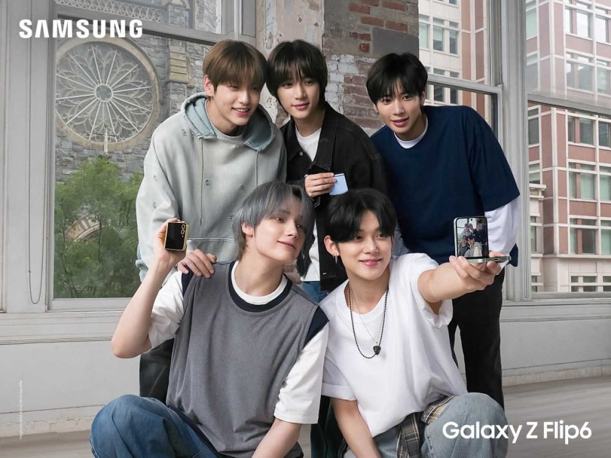 Samsung partners with boy band TXT for latest Galaxy Z Flip6 promo