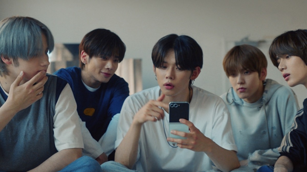 Samsung partners with boy band TXT for latest Galaxy Z Flip6 promo