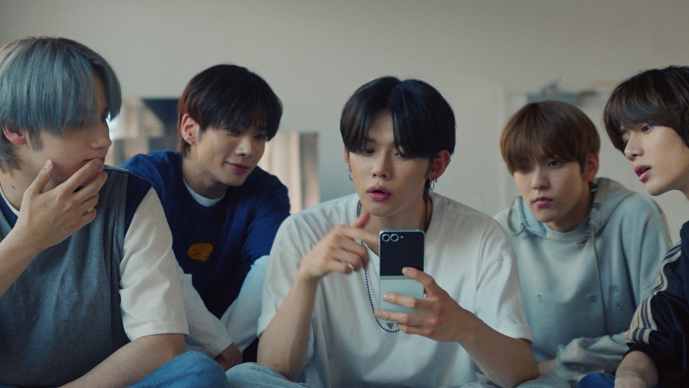 Samsung partners with boy band TXT for new Galaxy brand anthem