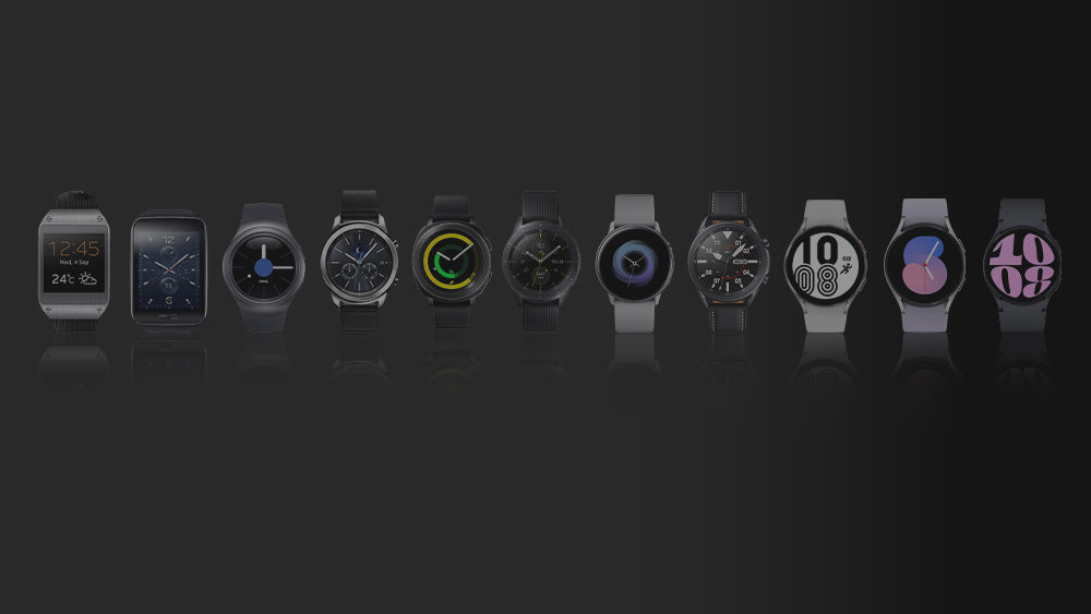 Samsung looks back on the Galaxy smartwatch series in its latest infographic