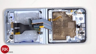 Vapor chamber on the Galaxy Z Flip6