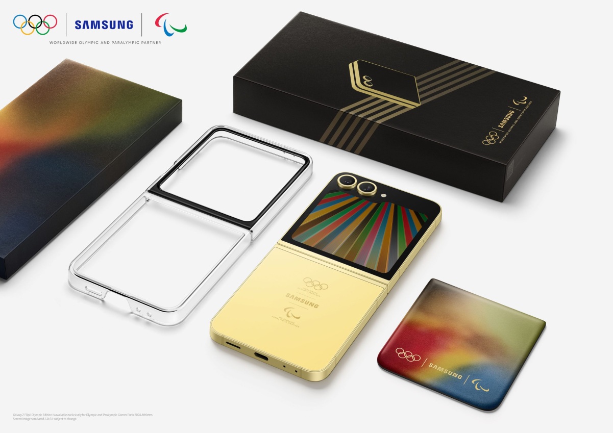 Samsung starts distributing Galaxy Z Flip6 Olympic Edition to athletes