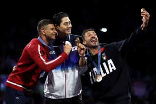 Select moments of Victory Selfie at Paris 2024