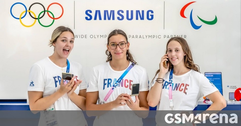 Samsung starts distributing Galaxy Z Flip6 Olympic Edition to athletes