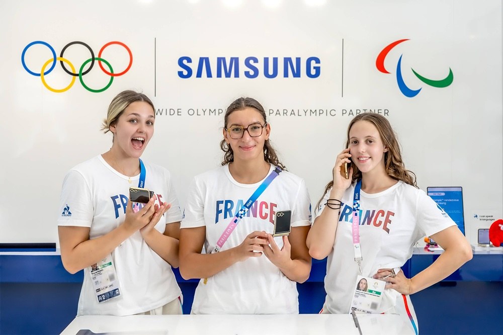 Samsung starts distributing Galaxy Z Flip6 Olympic Edition to athletes