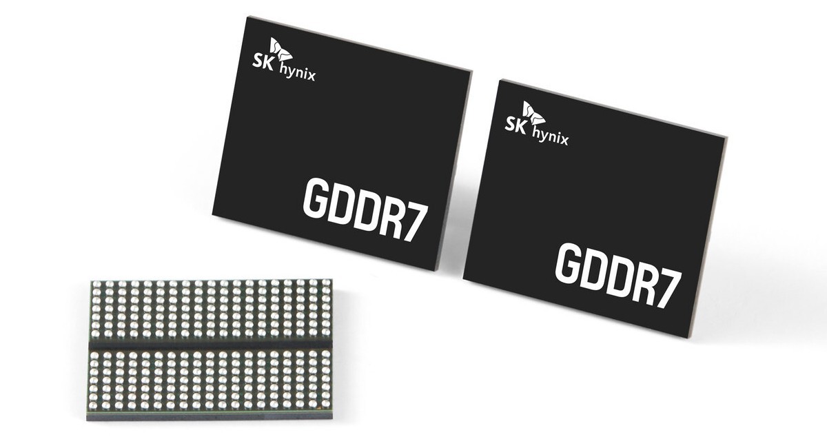 SK hynix unveils GDDR7 memory that's faster and more energy efficient than its predecessor