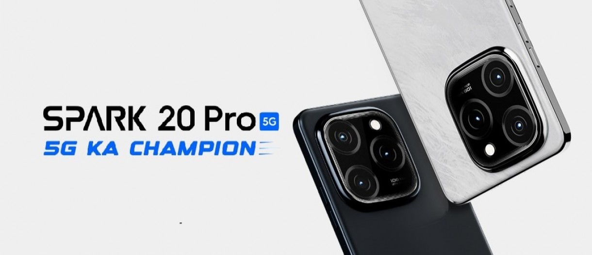 Tecno Spark 20 Pro 5G launched in India – GSMArena.com news